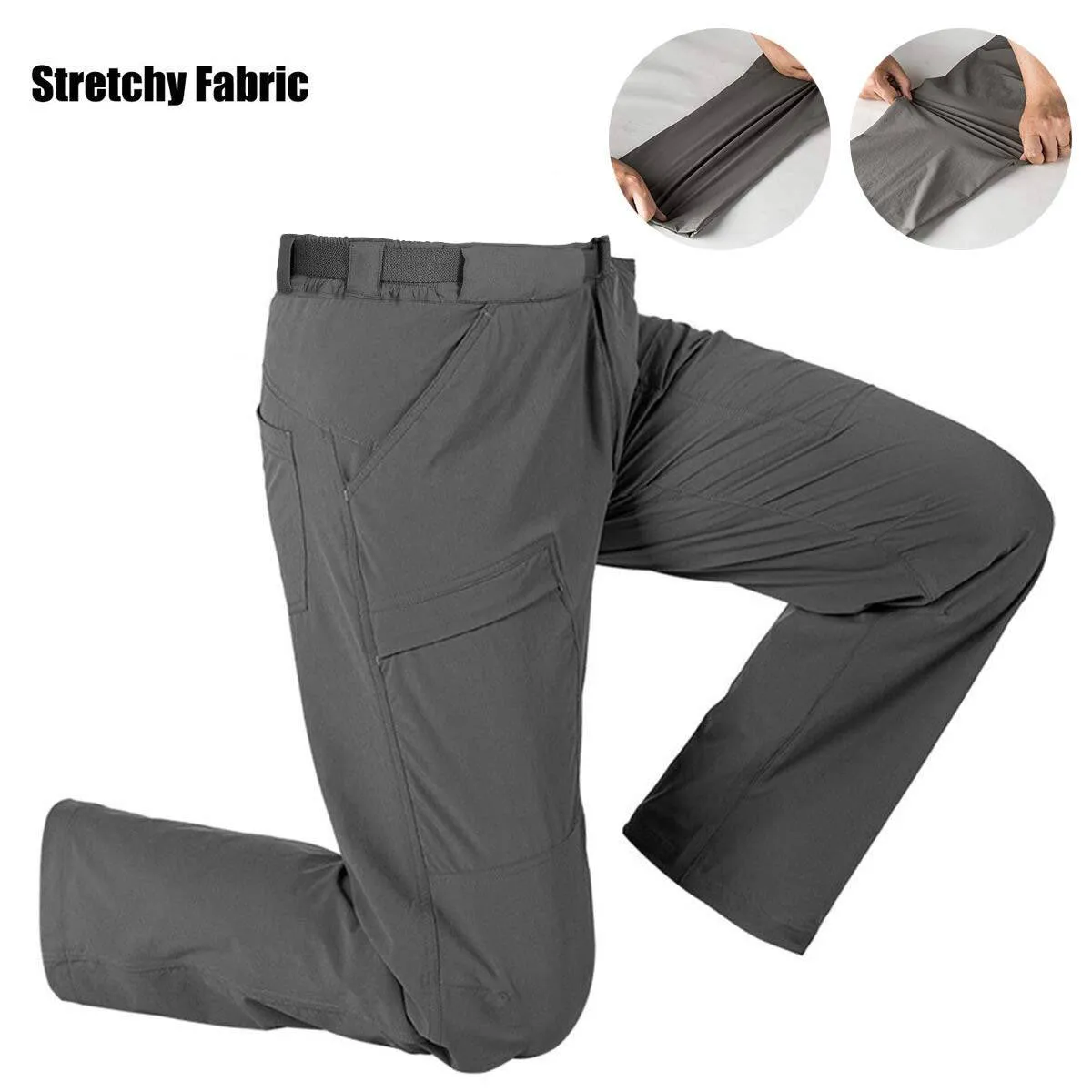 RADIANT Men's Lightweight Quick Dry Tactical Pants