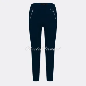 Robell Nena 09 – 7/8 Cropped Trouser 52490-5499-69 (Navy)