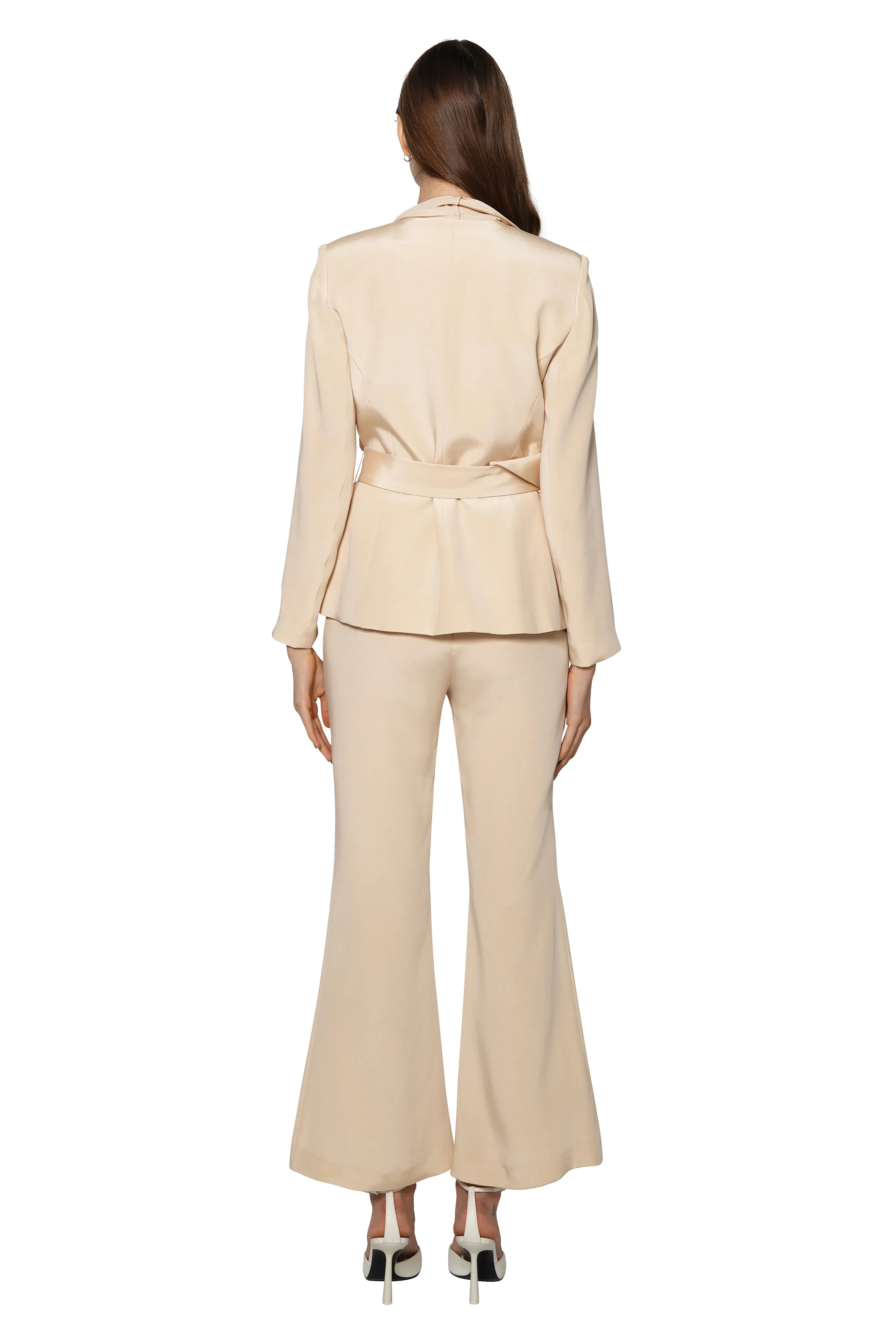 Rosario Silk Crepe Blazer