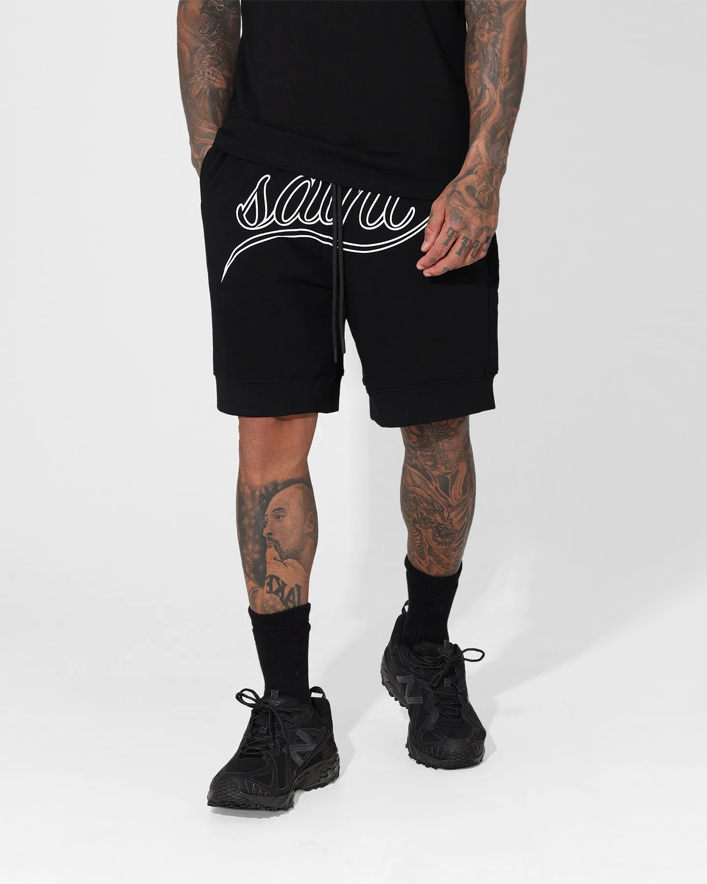 Saint Morta Torrent Basketball Shorts Black