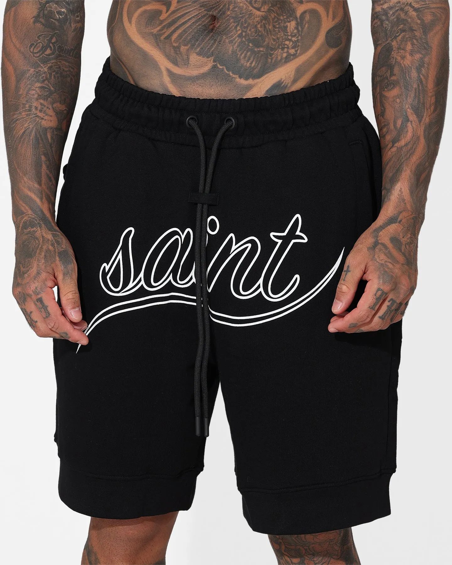 Saint Morta Torrent Basketball Shorts Black