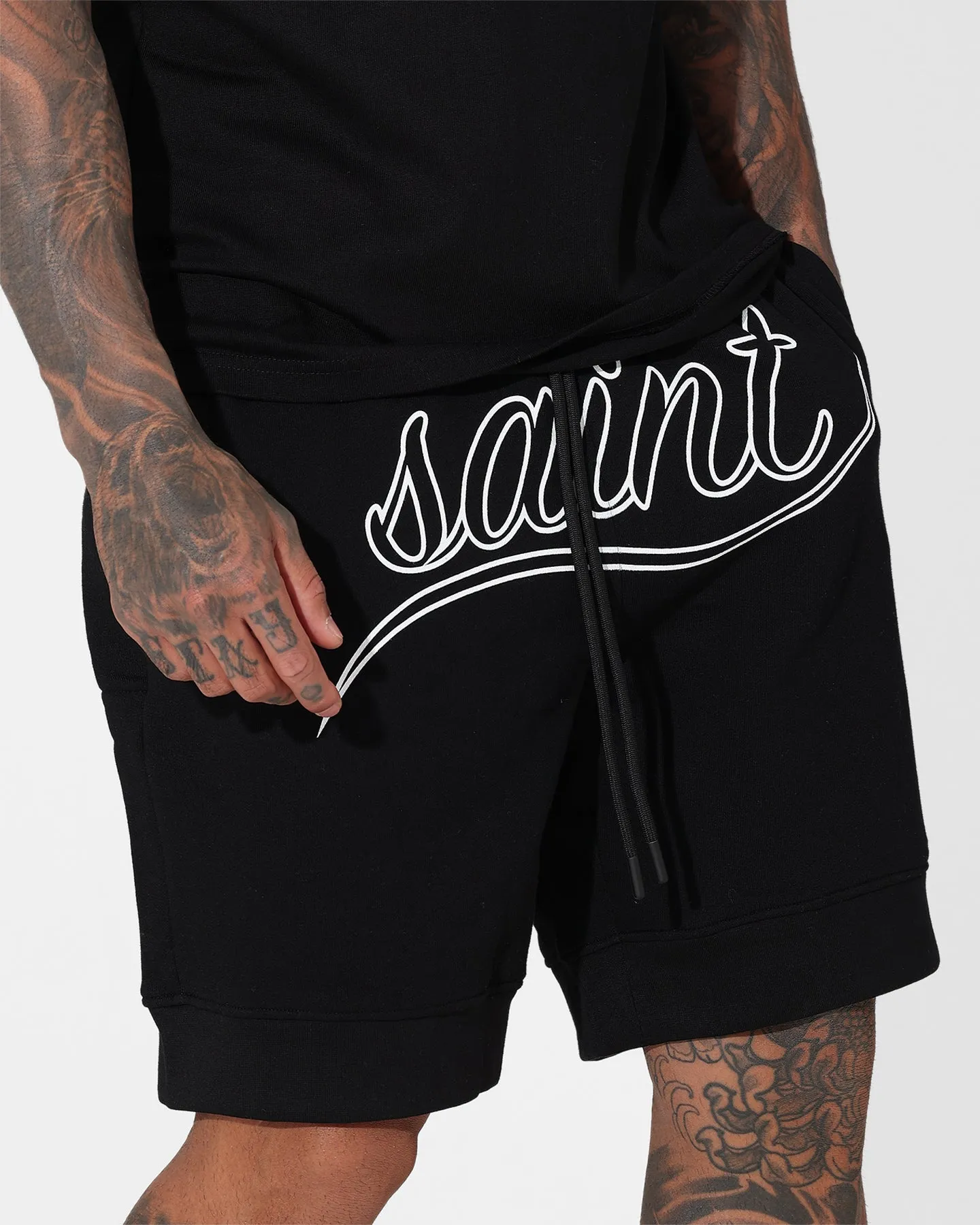 Saint Morta Torrent Basketball Shorts Black