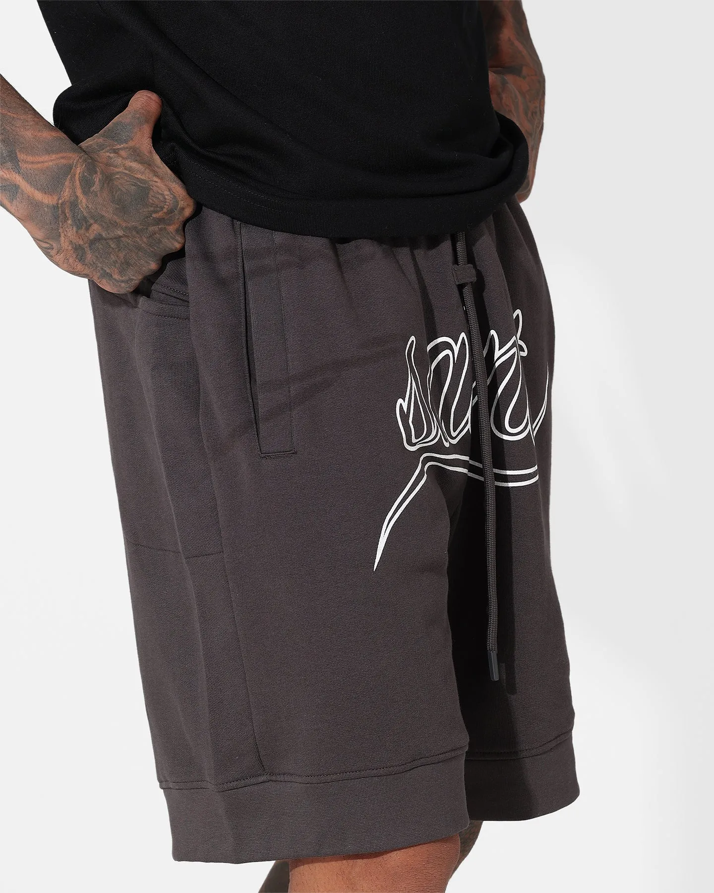 Saint Morta Torrent Basketball Shorts Dark Grey