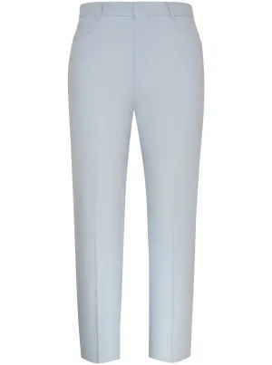 Sky Blue Trouser with Fine Pinstripe