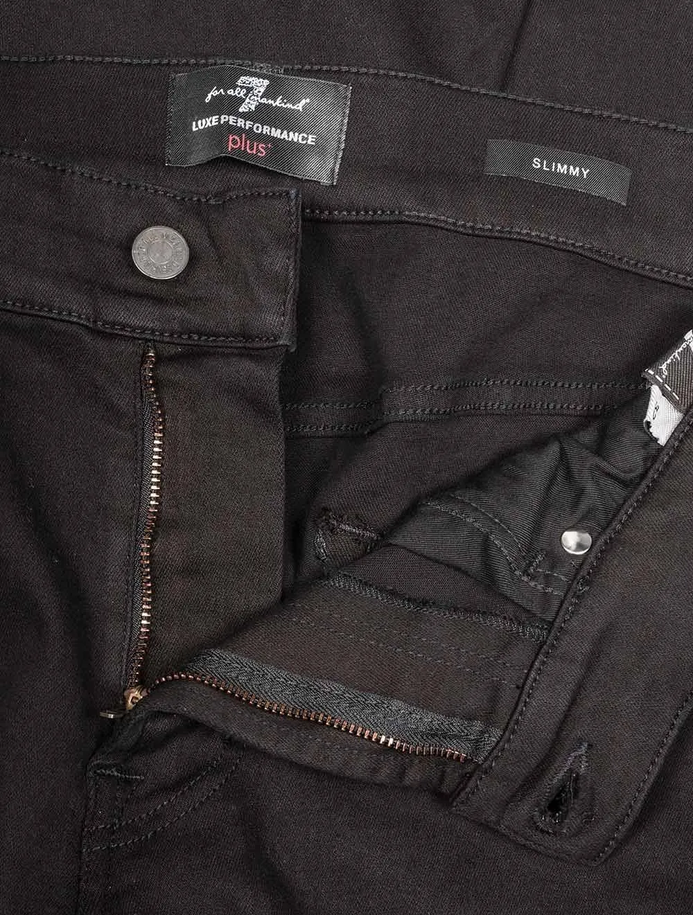 Slimmy | Black Five Pocket Trousers Black