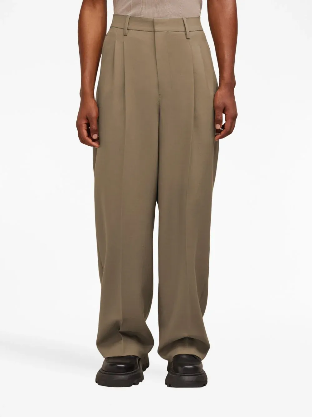 Straight Fit Trousers