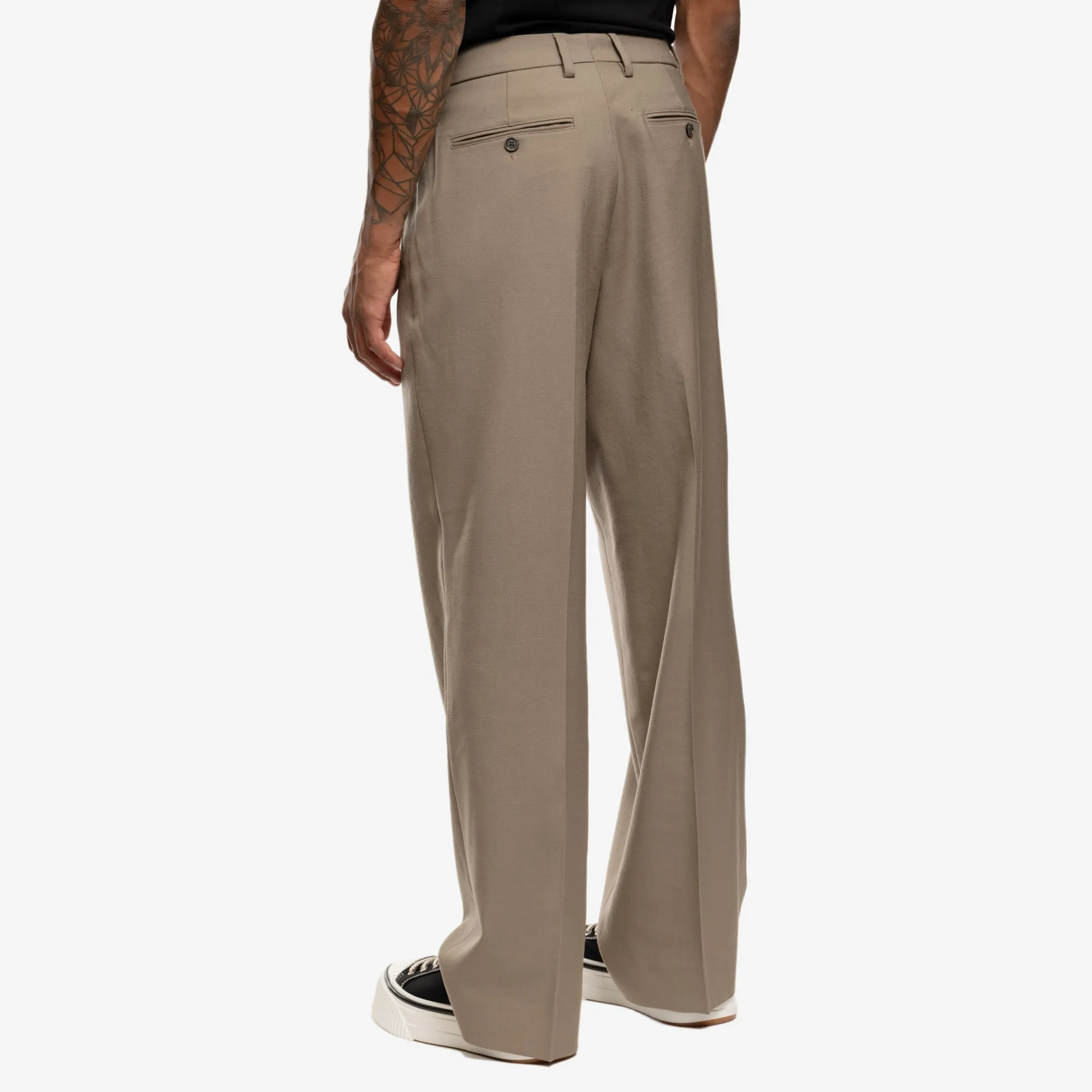 Straight Fit Trousers