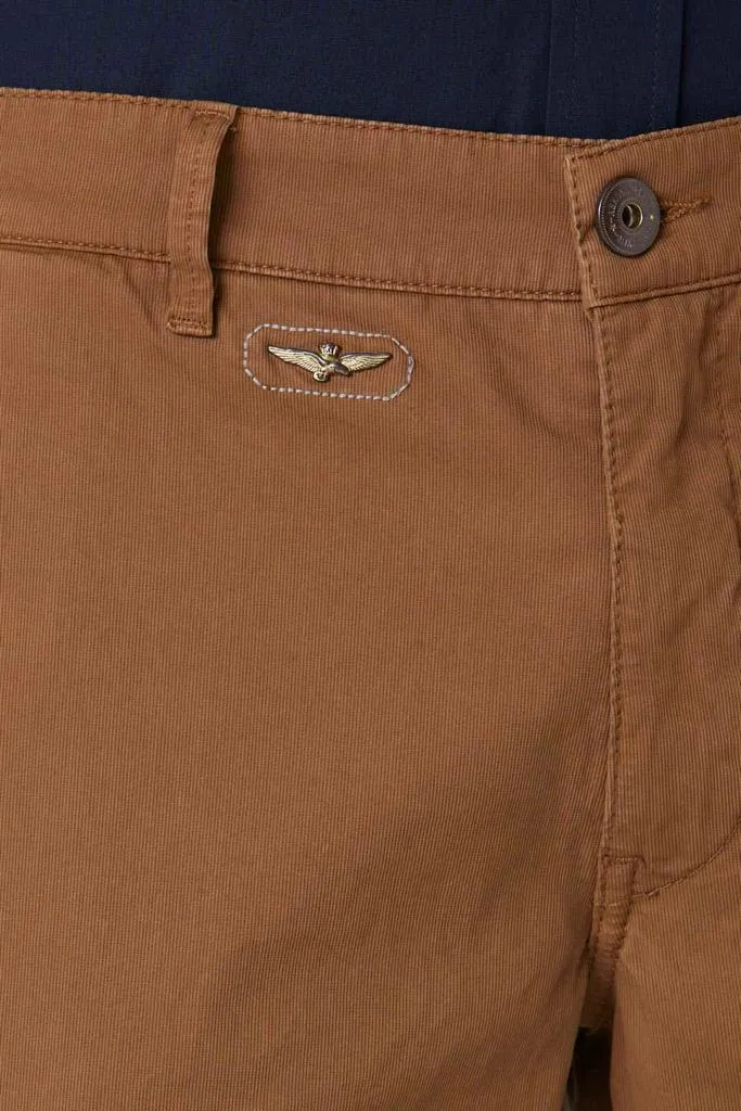 Stretch gabardine cargo pants