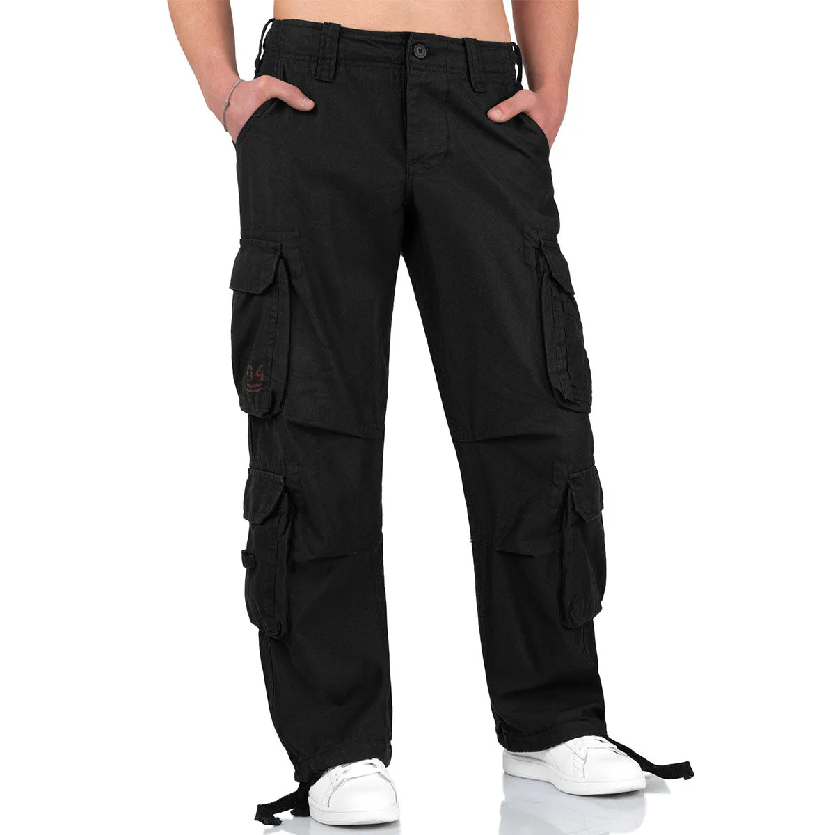 Surplus Airborne Vintage Trousers Black