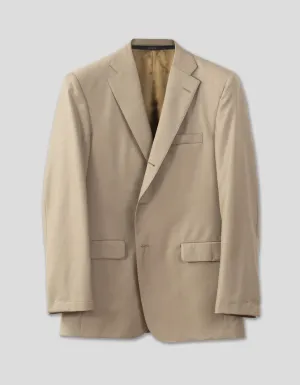 TAN SOLID SUIT