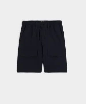 Todd Snyder X Woolrich Twill Camp Short in Navy