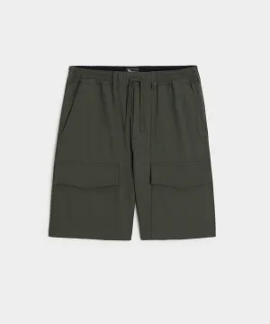 Todd Snyder X Woolrich Twill Camp Short in Olive