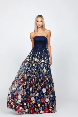 Veera Strapless Ballgown