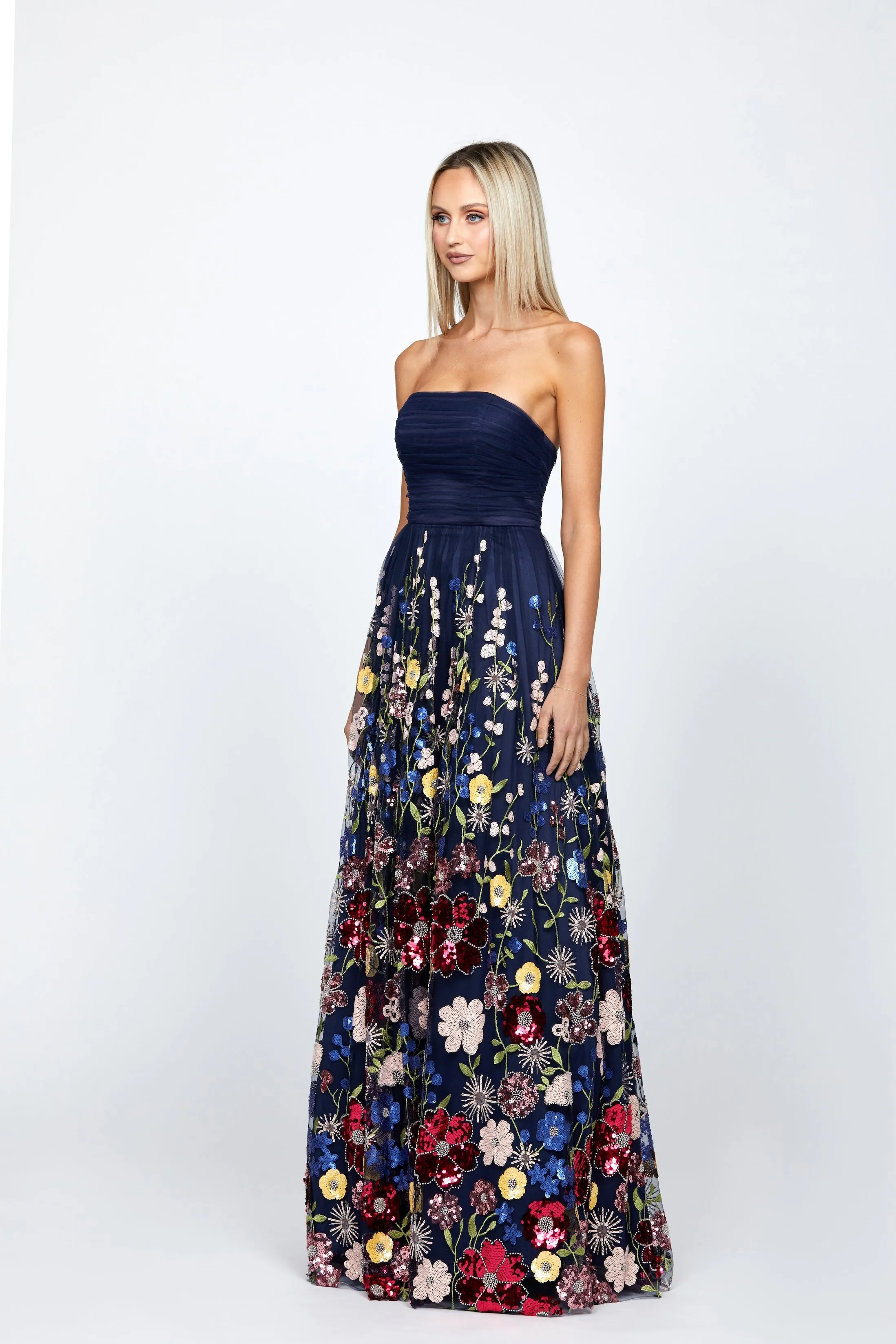 Veera Strapless Ballgown