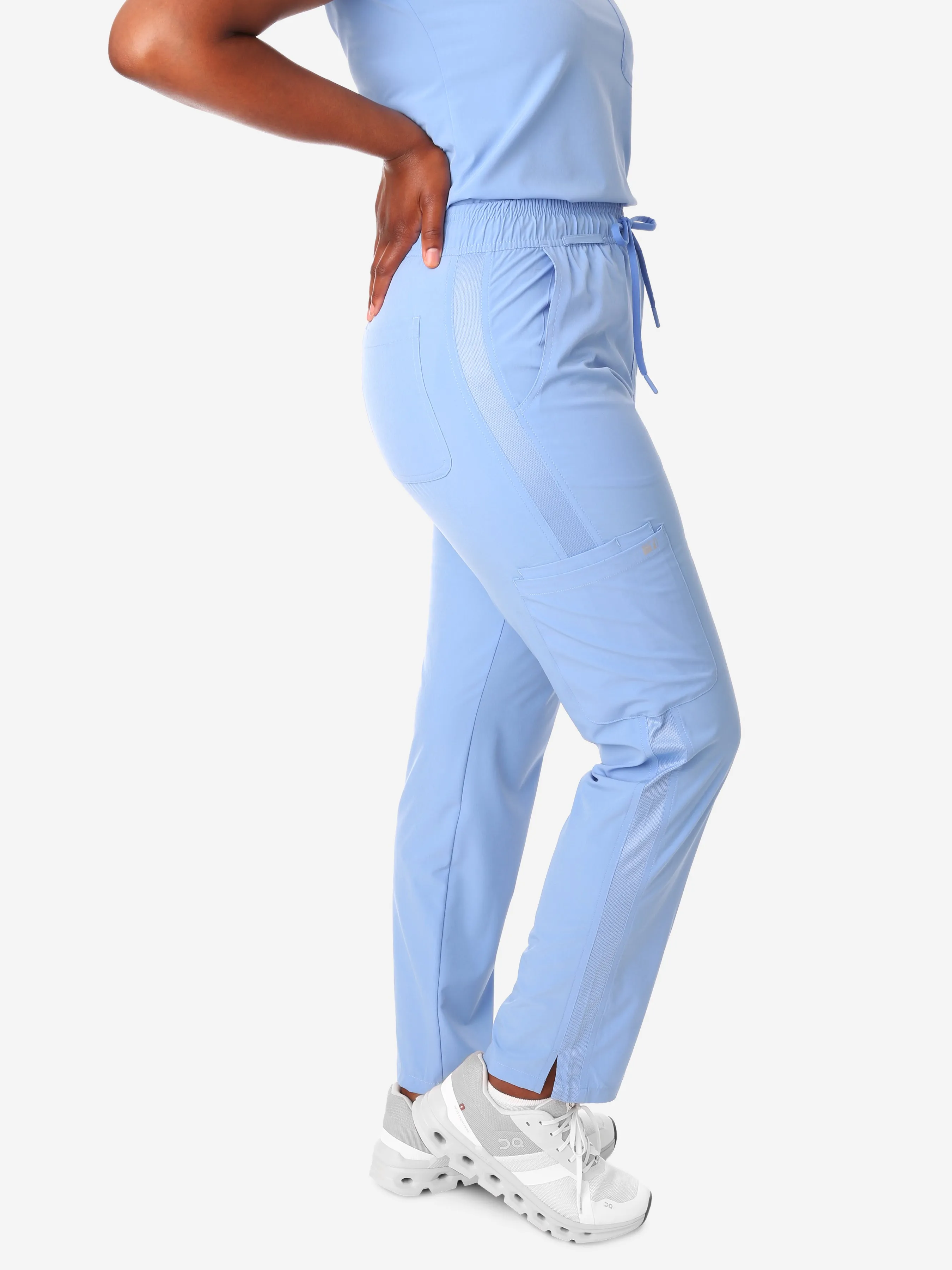 Women's 9-Pocket Scrub Pants