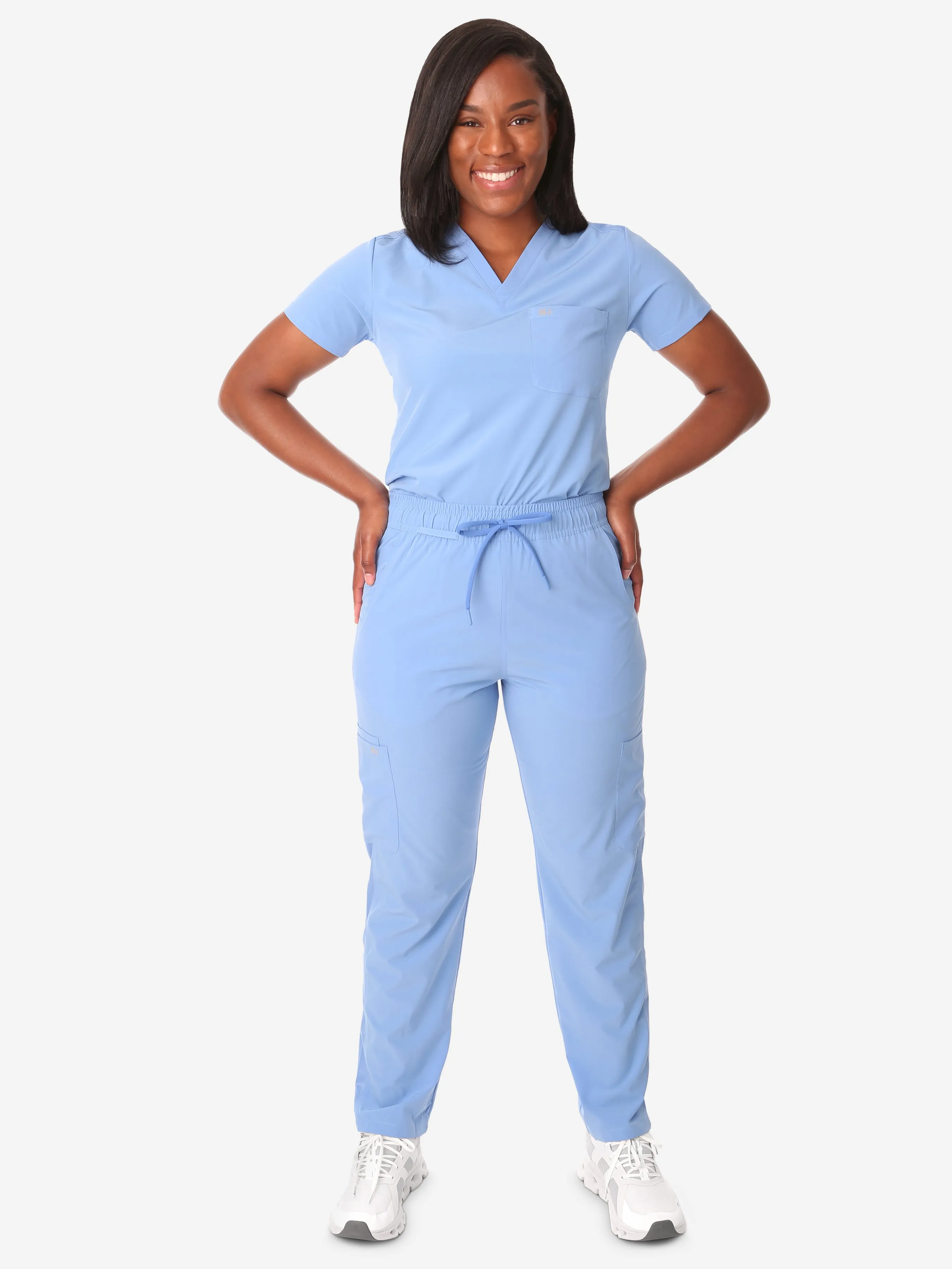 Women's 9-Pocket Scrub Pants