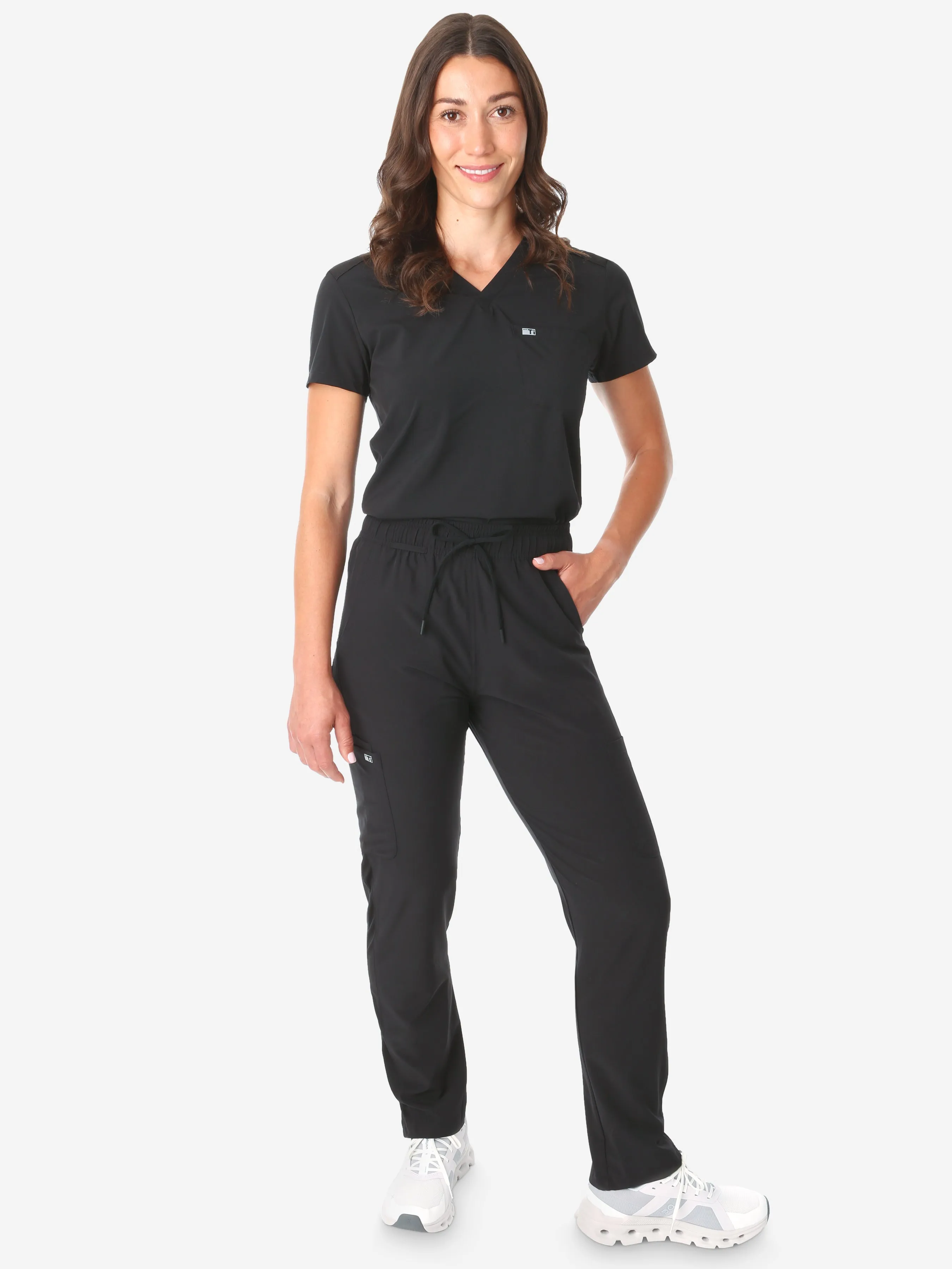 Women's 9-Pocket Scrub Pants