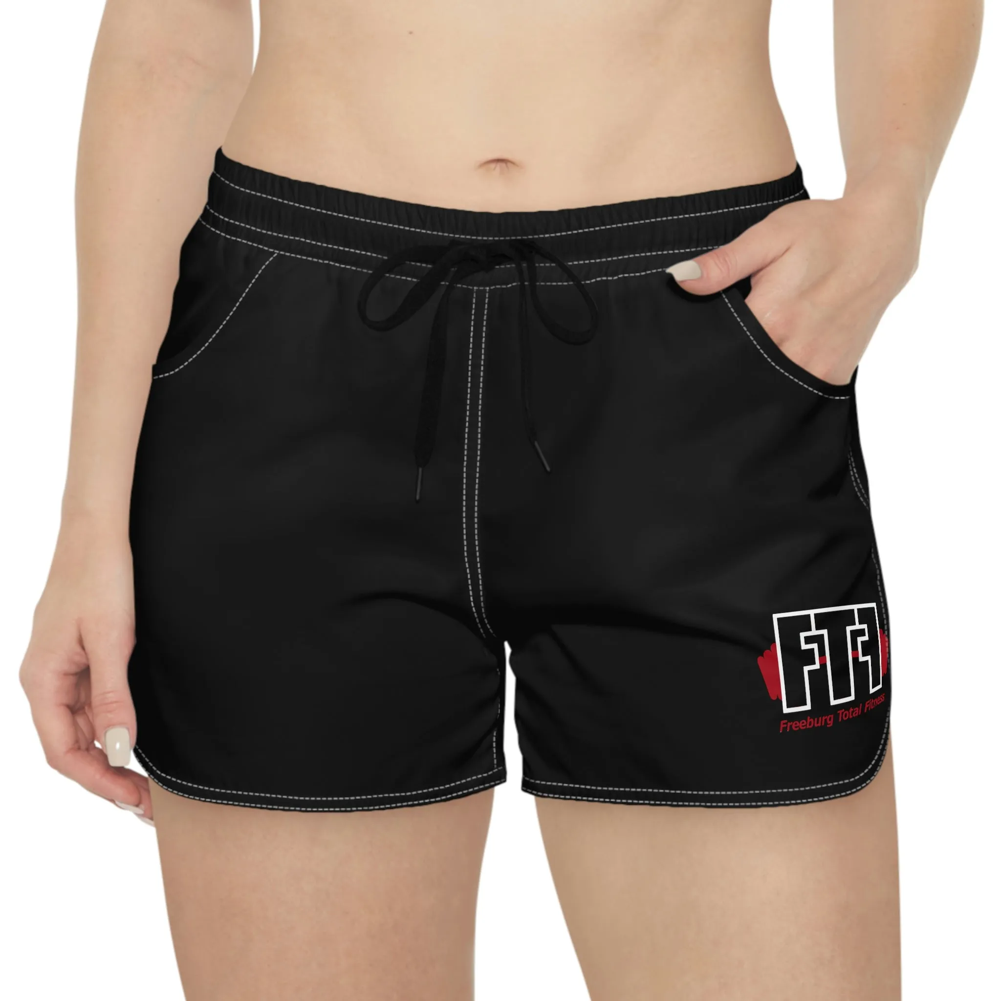 Women's FTF Shorts Black/Red