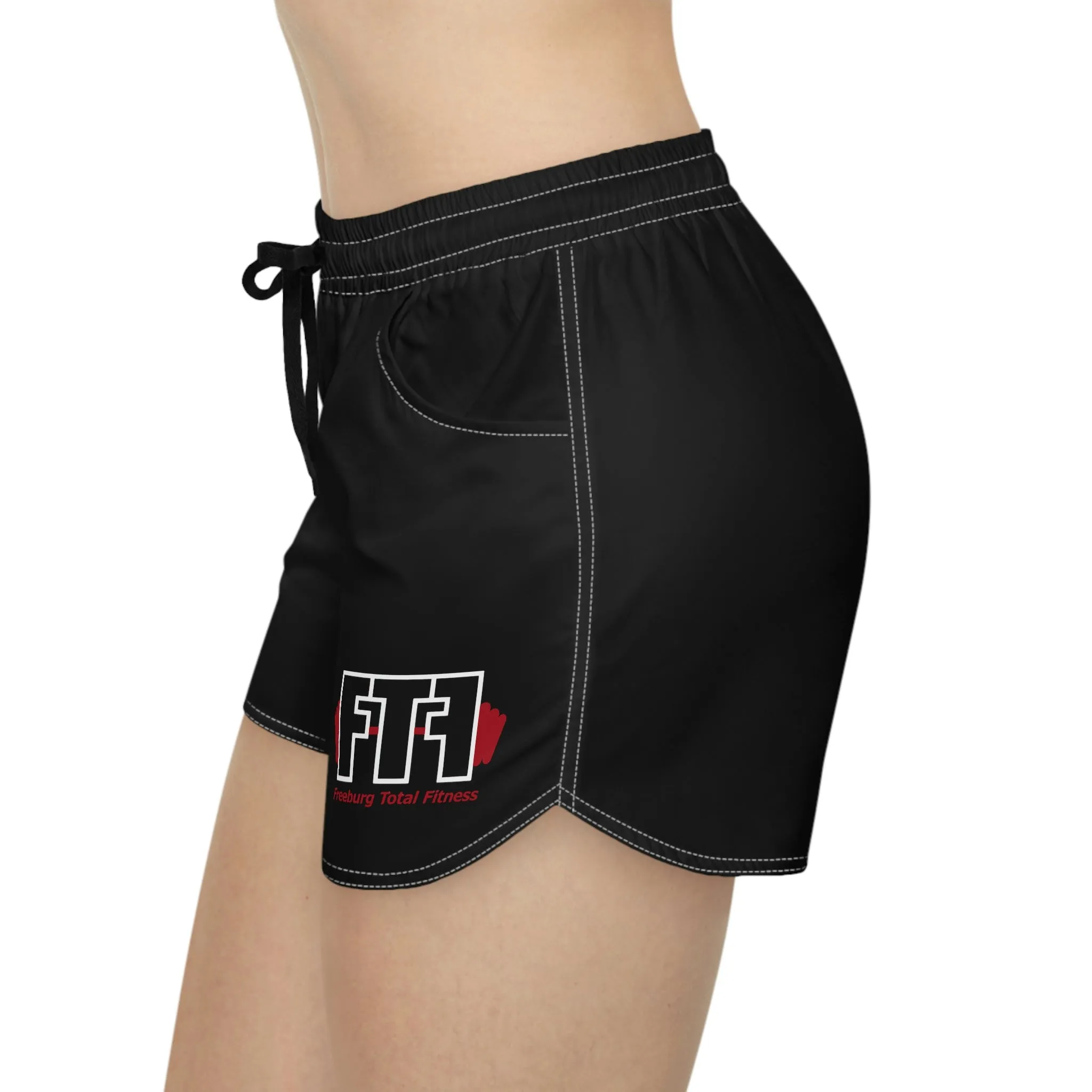 Women's FTF Shorts Black/Red