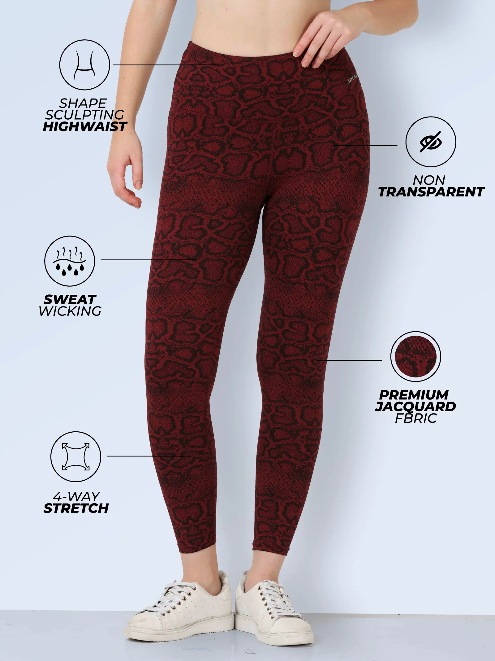 Women's High Waist Performance Workout Leggings