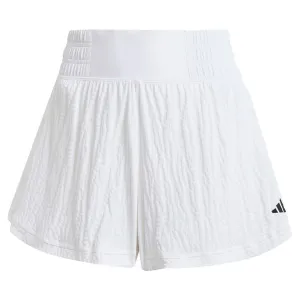 Womens Pro Aero.RDY Seersucker Tennis Shorts White